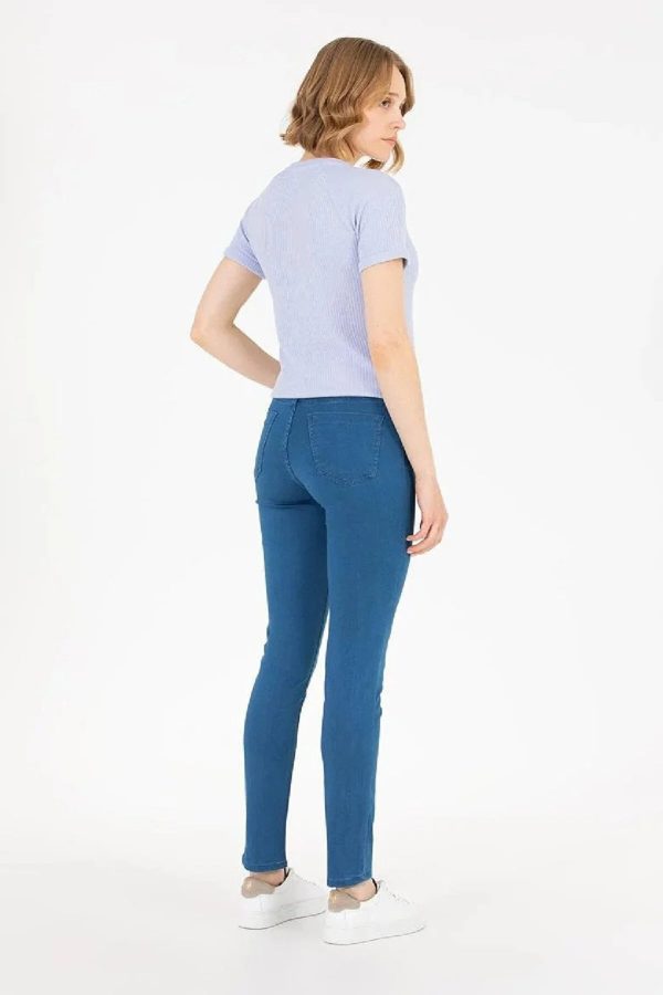 شلوار جین آبی روشن زنانه U.S. Polo Assn