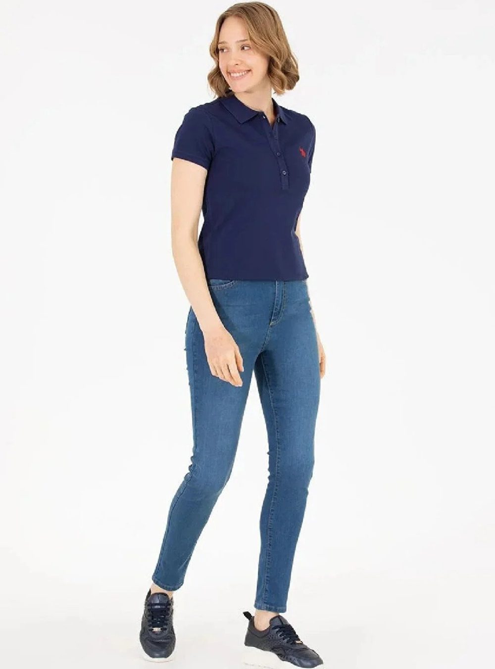 شلوار جین آبی زنانه U.S. Polo Assn