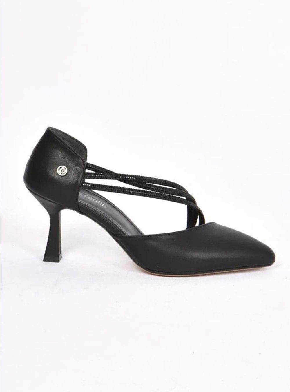 کفش مشکی زنانه پاشنه 8 سانت Pierre Cardin