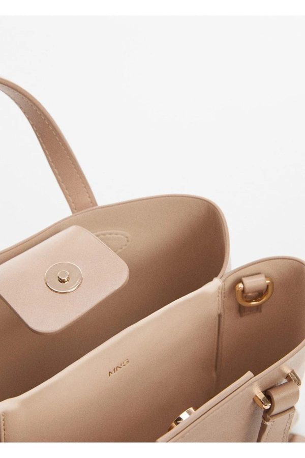 کیف دو محفظه‌ای کوچک با رنگ ثابت MANGO